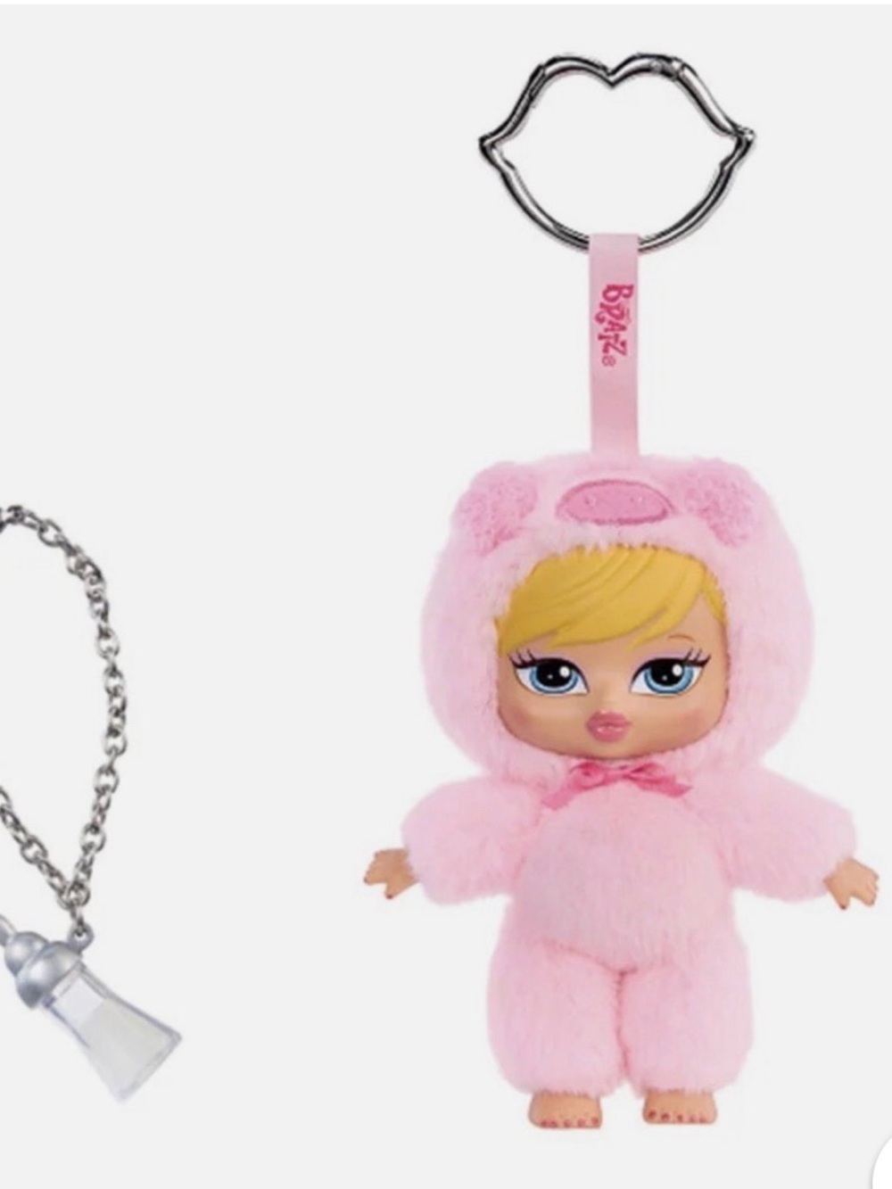 BRATZ Pink Plush Doll Keychain - Cloe